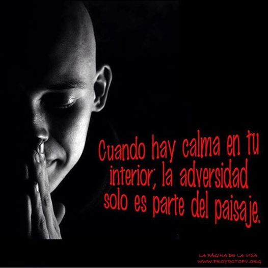 Paz, calma, tranquilidad